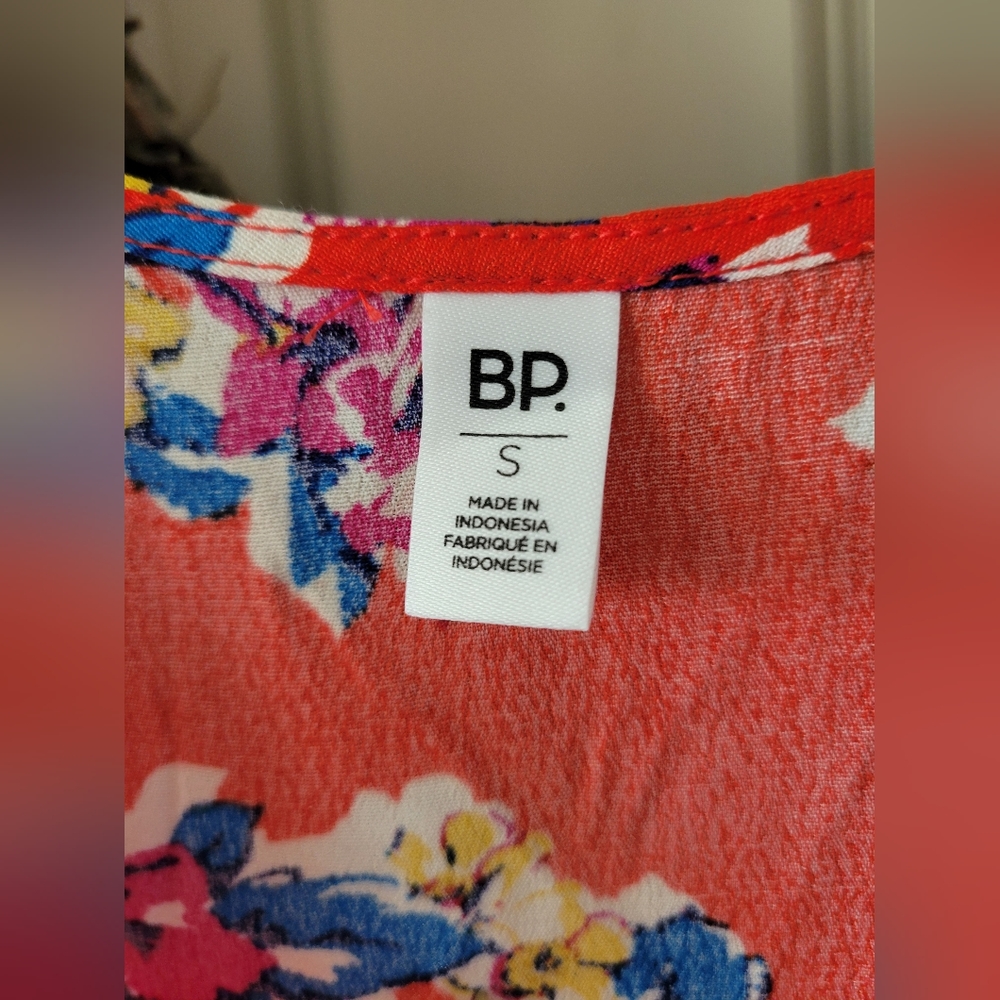 NWT BP Red Floral Dress - Picture 3 of 5